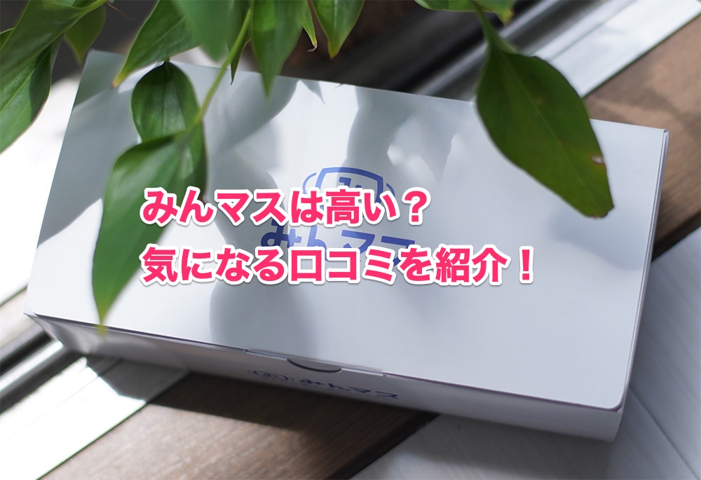 みんマスの口コミ 値段が高い サイズ感を紹介